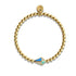 Drachen | 18 Karat Gold | Emaille | Kristall-Charm-Armband